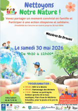 NETTOYONS NOTRE NATURE !