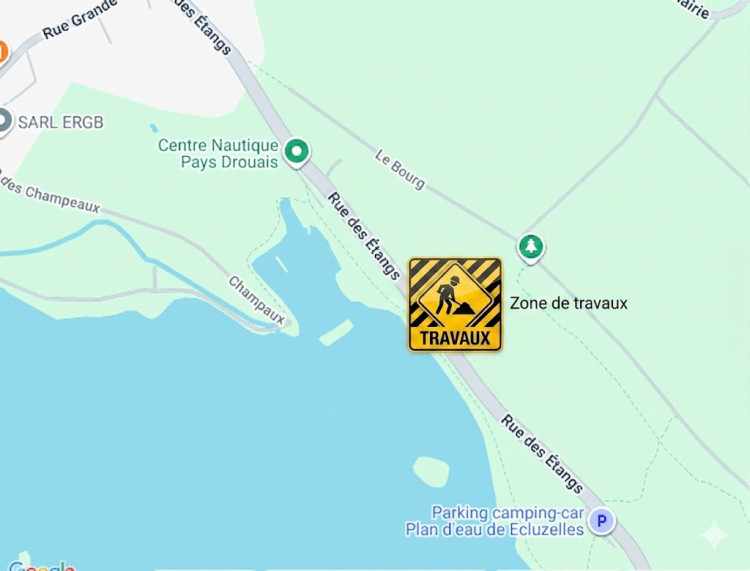 TRAVAUX RUE DES ETANGS