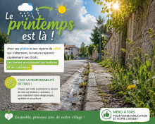 DÉSHERBAGE DES TROTTOIRS ET CANIVEAUX