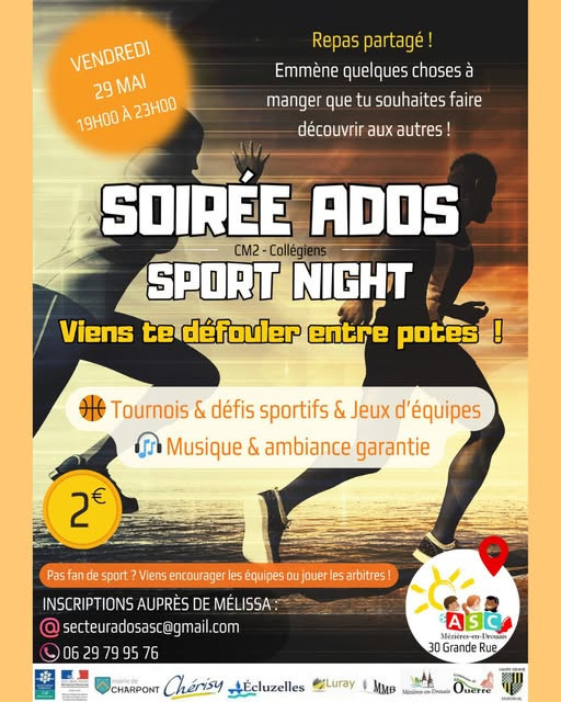 Soirée ado ASC