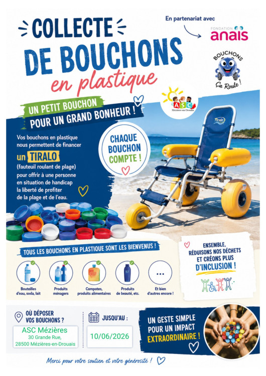 Collecte de bouchons