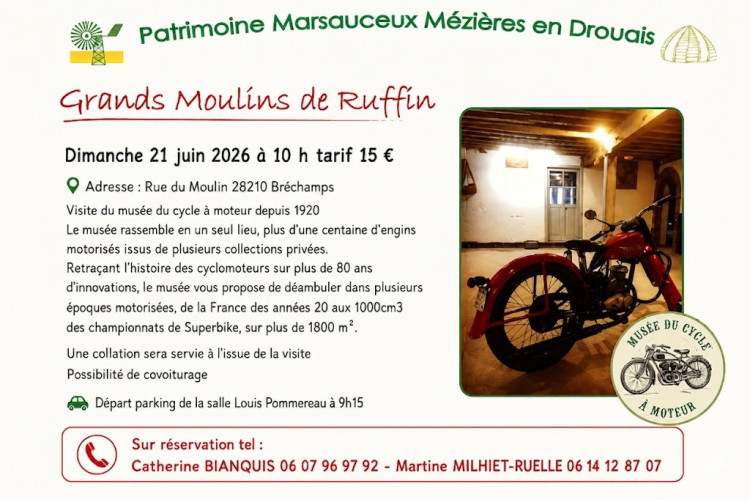 Sortie P2M aux grands moulins de Ruffin