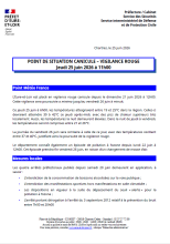 Point de situation canicule