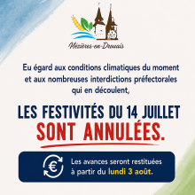 Annulation 14 Juillet